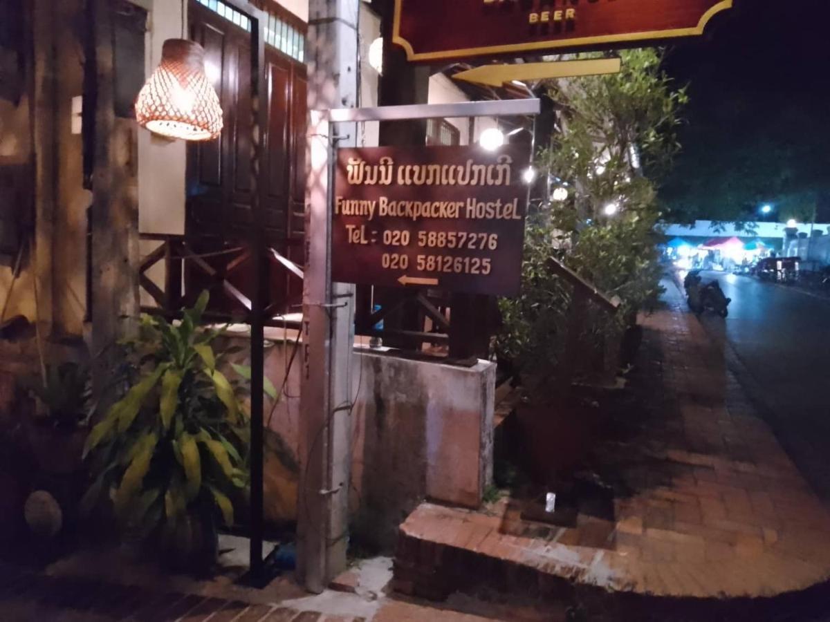 Funny Backpacker Hostel Luang Prabang Luaran gambar
